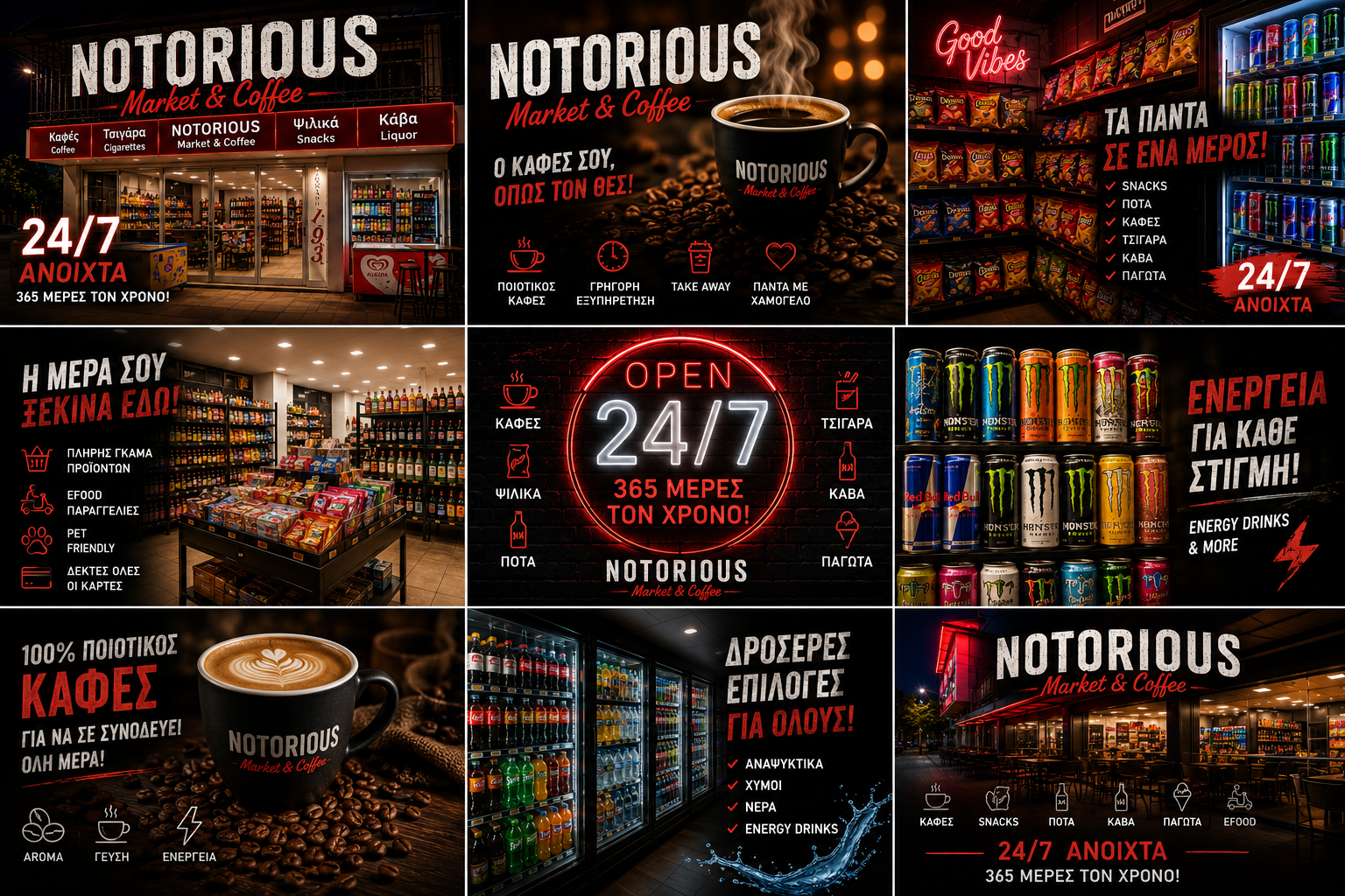 NOTORIOUS Market & Coffee promo image